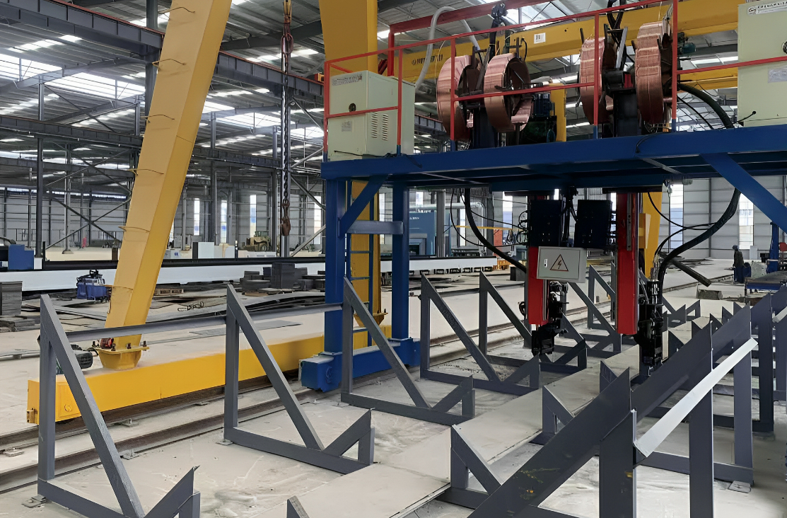 Línea de producción de estructura de acero inteligente